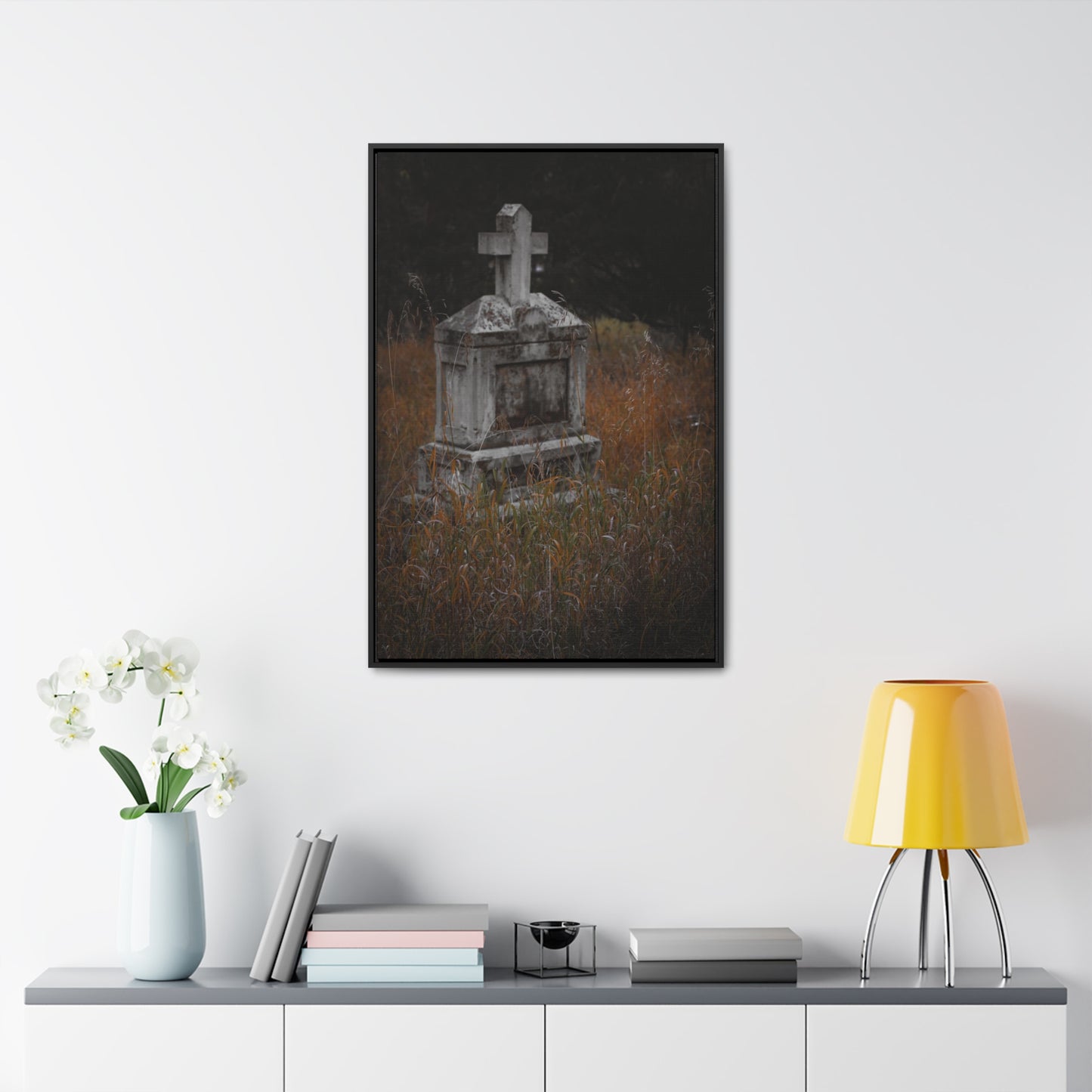 "The Stone" Gallery Canvas Wraps, Vertical Frame