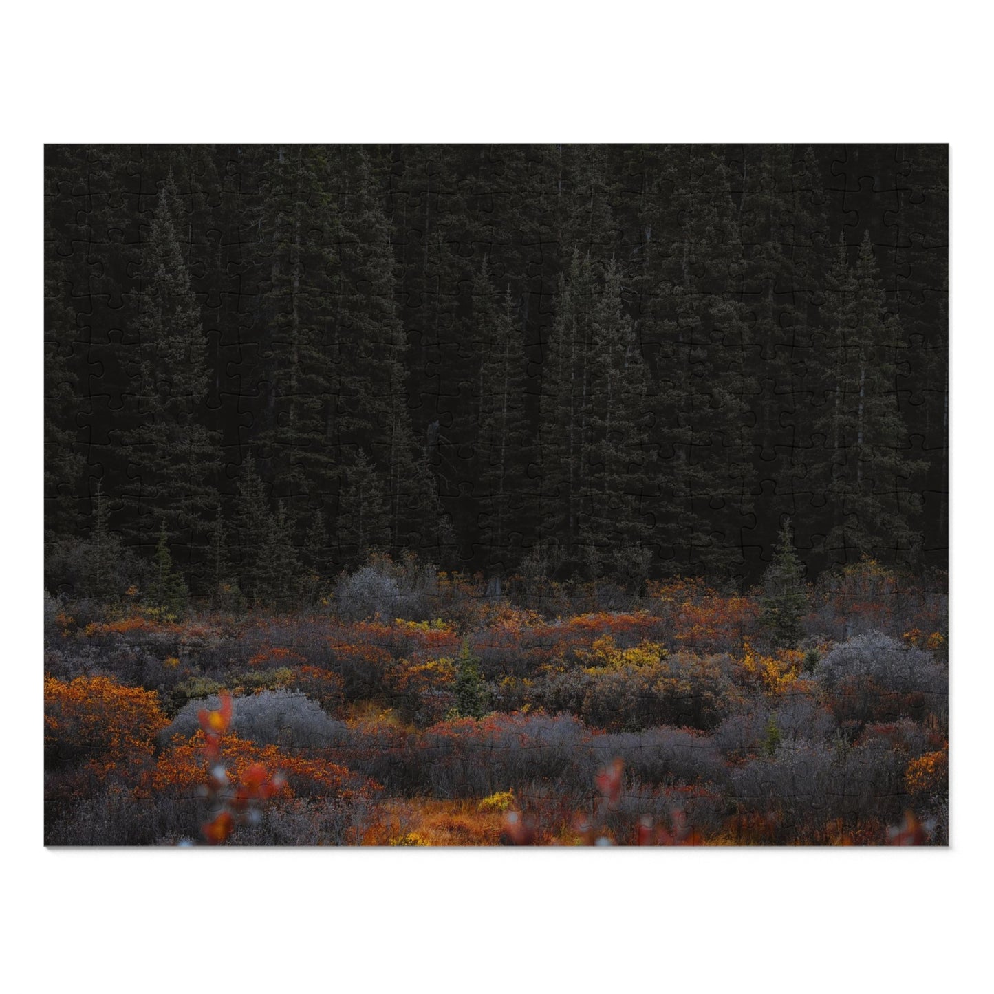 "Moody Forest" Jigsaw Puzzle (30, 110, 252, 500,1000-Piece)