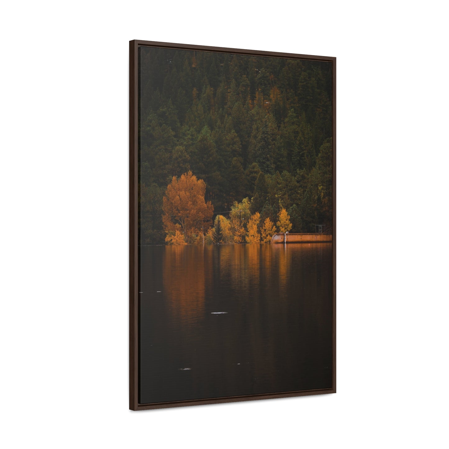 Autumn Reflections Gallery Canvas Wraps, Vertical Frame