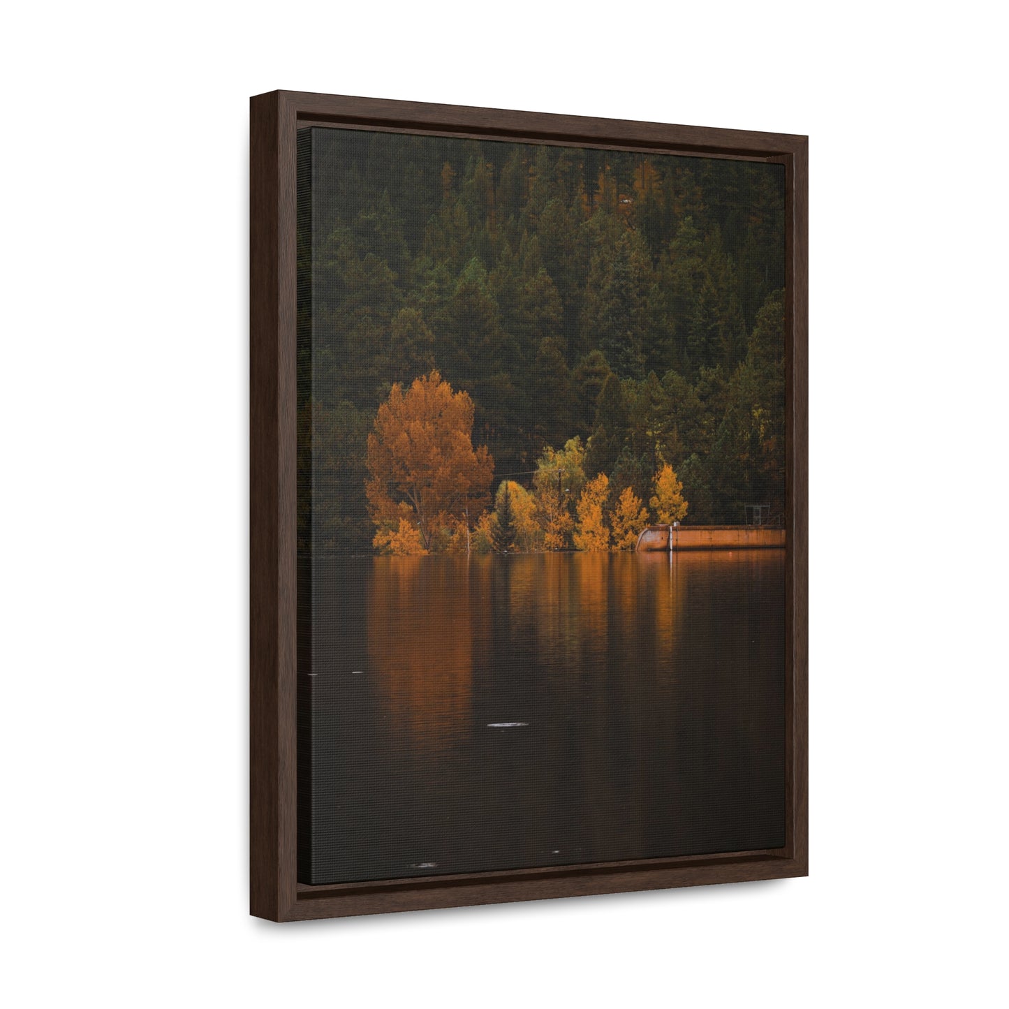 Autumn Reflections Gallery Canvas Wraps, Vertical Frame