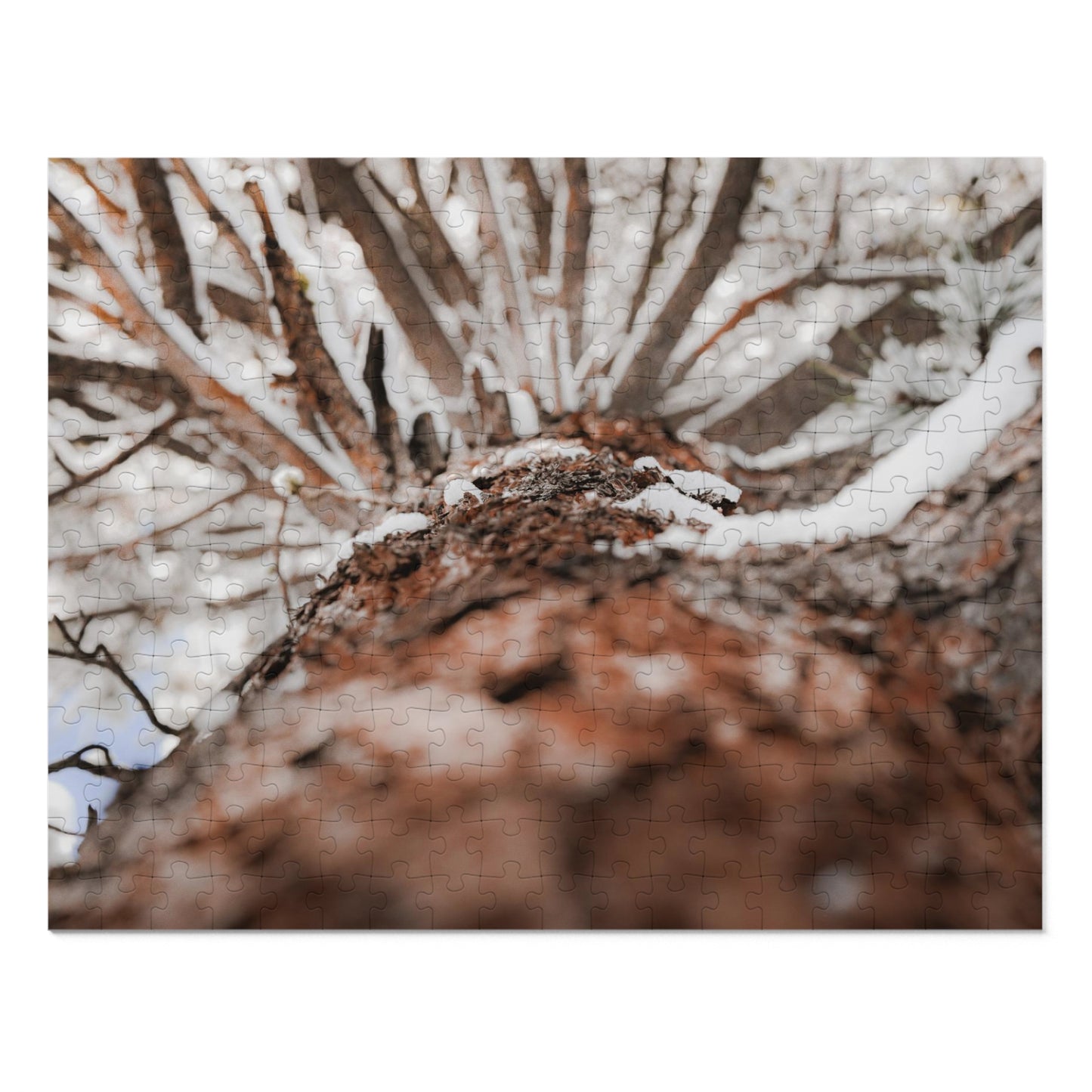 "Snowy Branches" Jigsaw Puzzle (30, 110, 252, 500,1000-Piece)