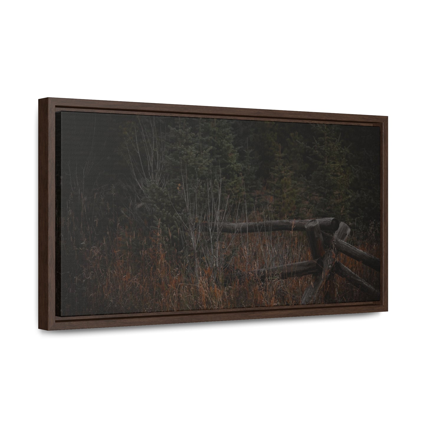 Countryside Forest Framed Gallery Canvas