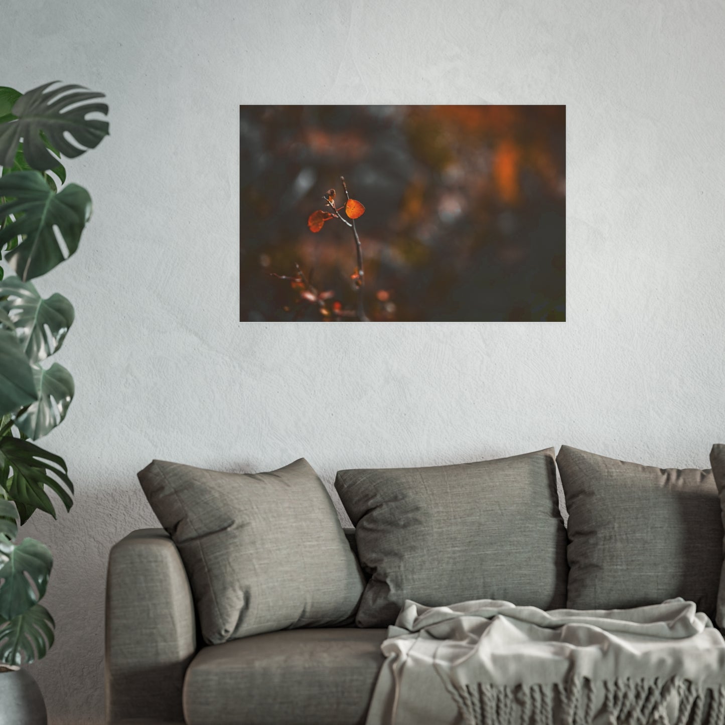 "Leaf on Fire" Fine Art Print