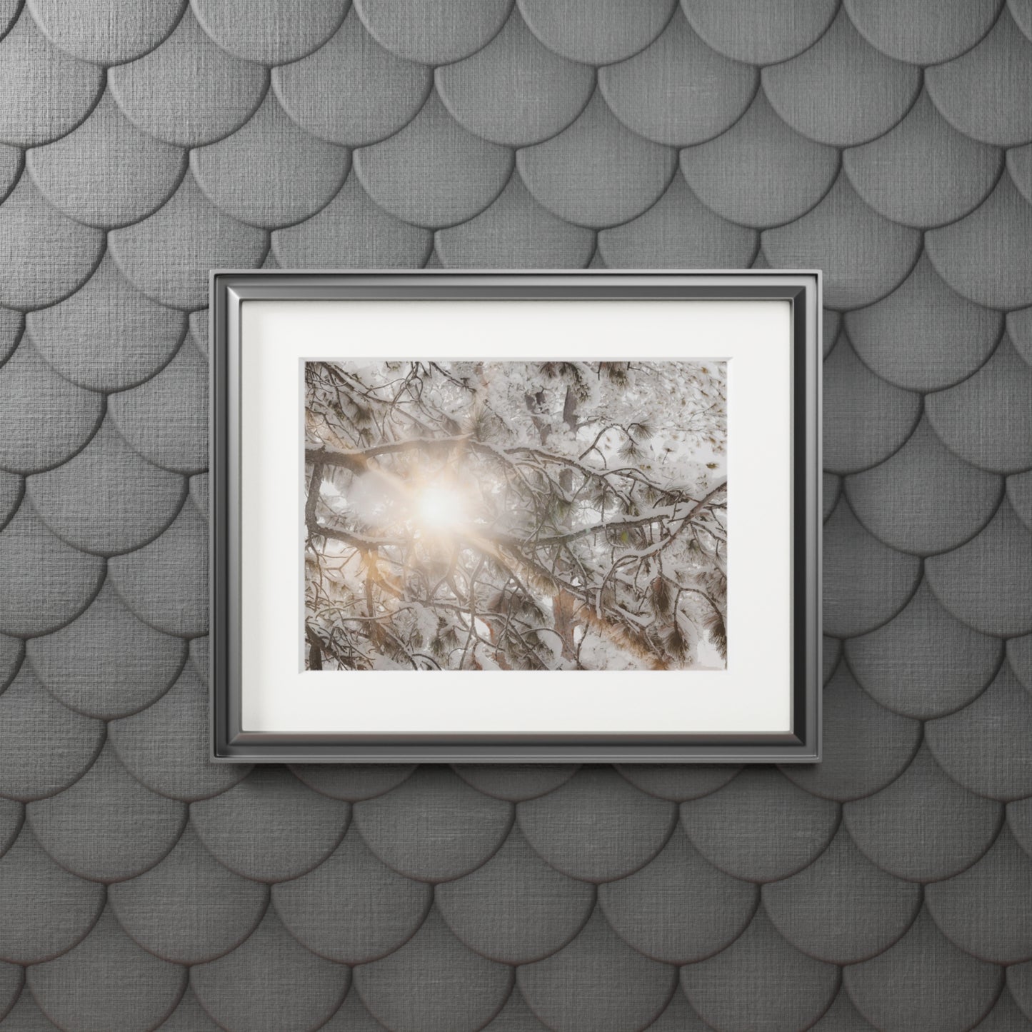 "Winter Light" Fine Art Prints (Passepartout Paper Frame)