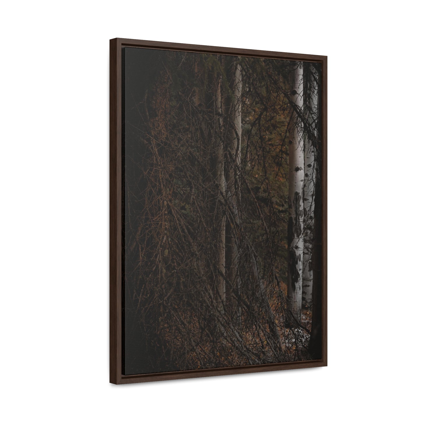 The Dark Forest Gallery Canvas Wraps, Vertical Frame