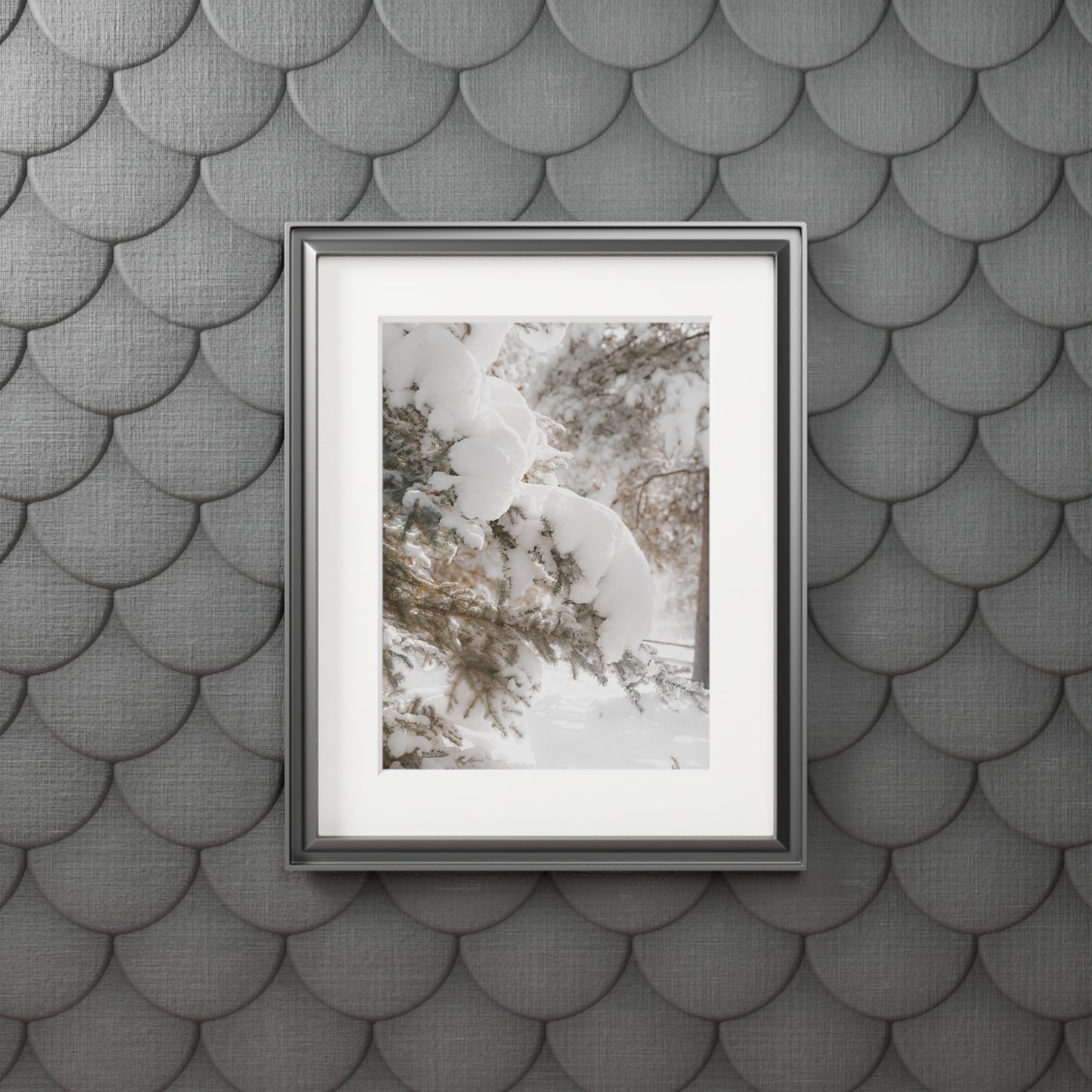 "Winter Glow" Fine Art Prints (Passepartout Paper Frame)