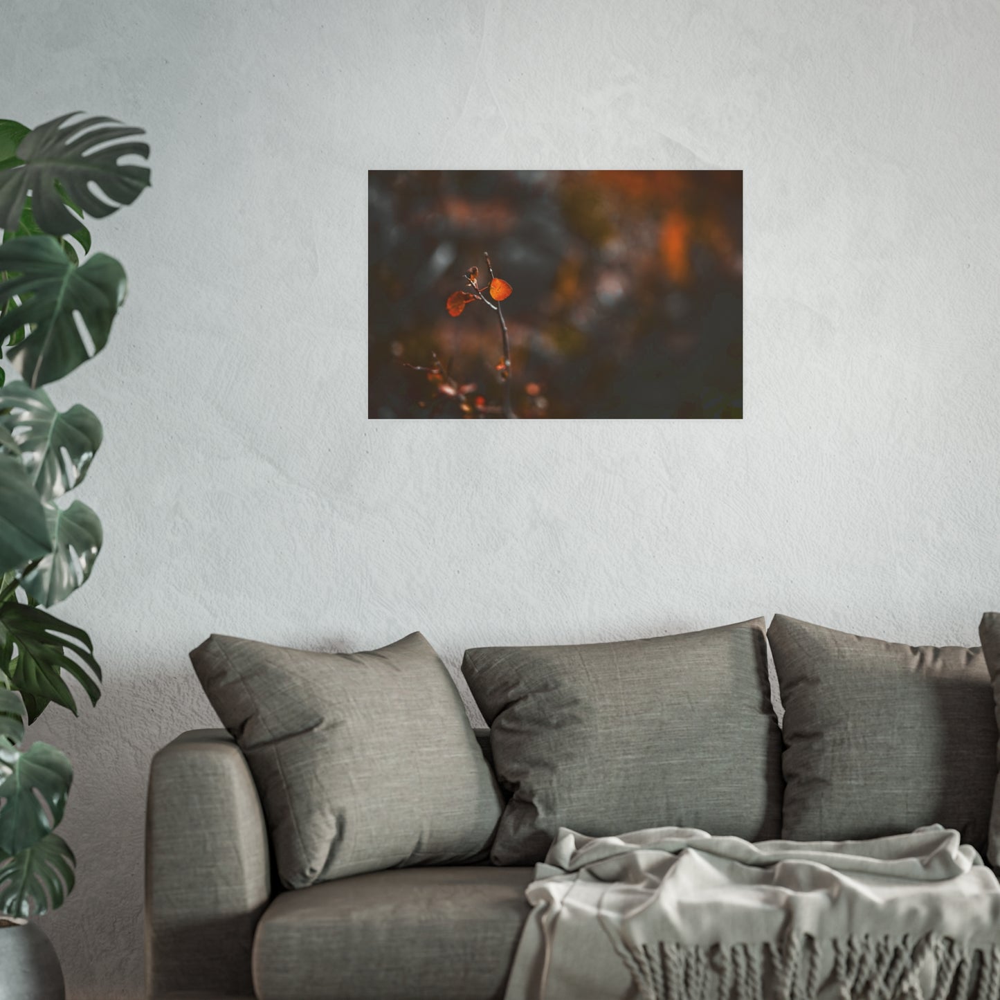 "Leaf on Fire" Fine Art Print