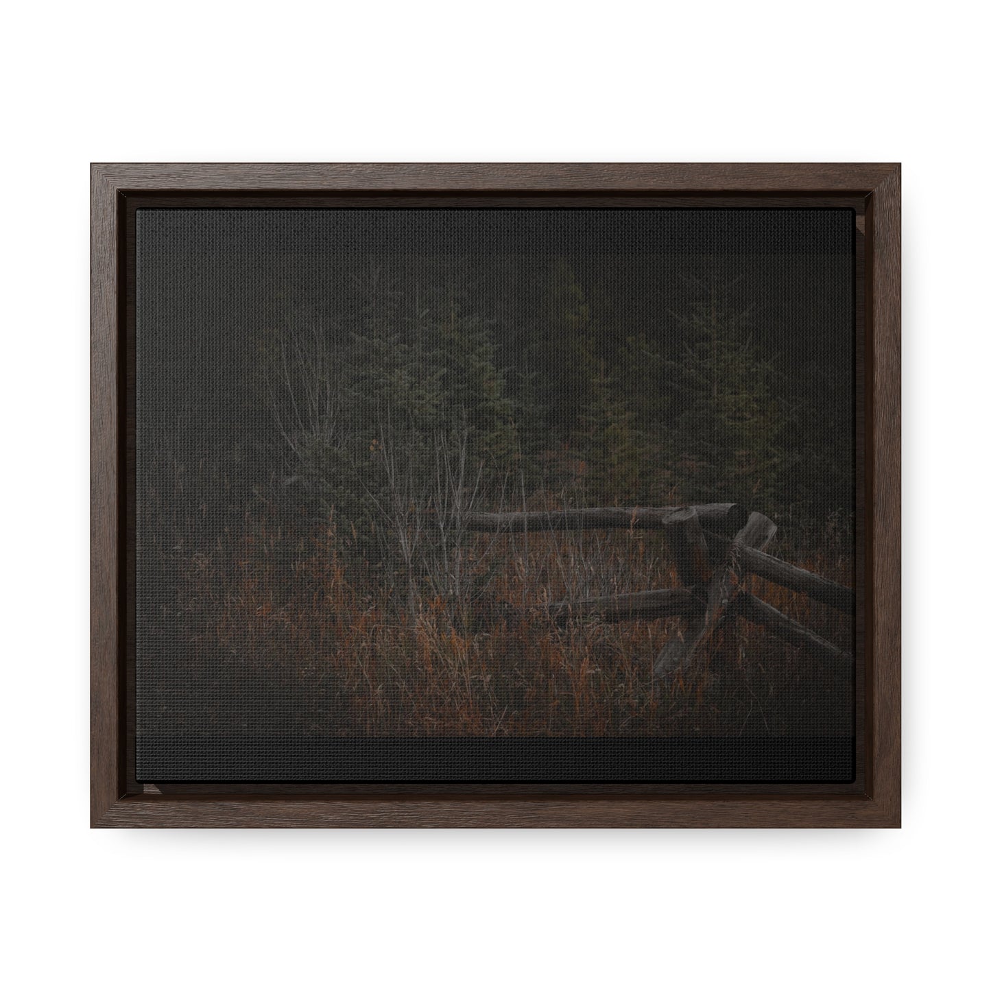 Countryside Forest Framed Gallery Canvas