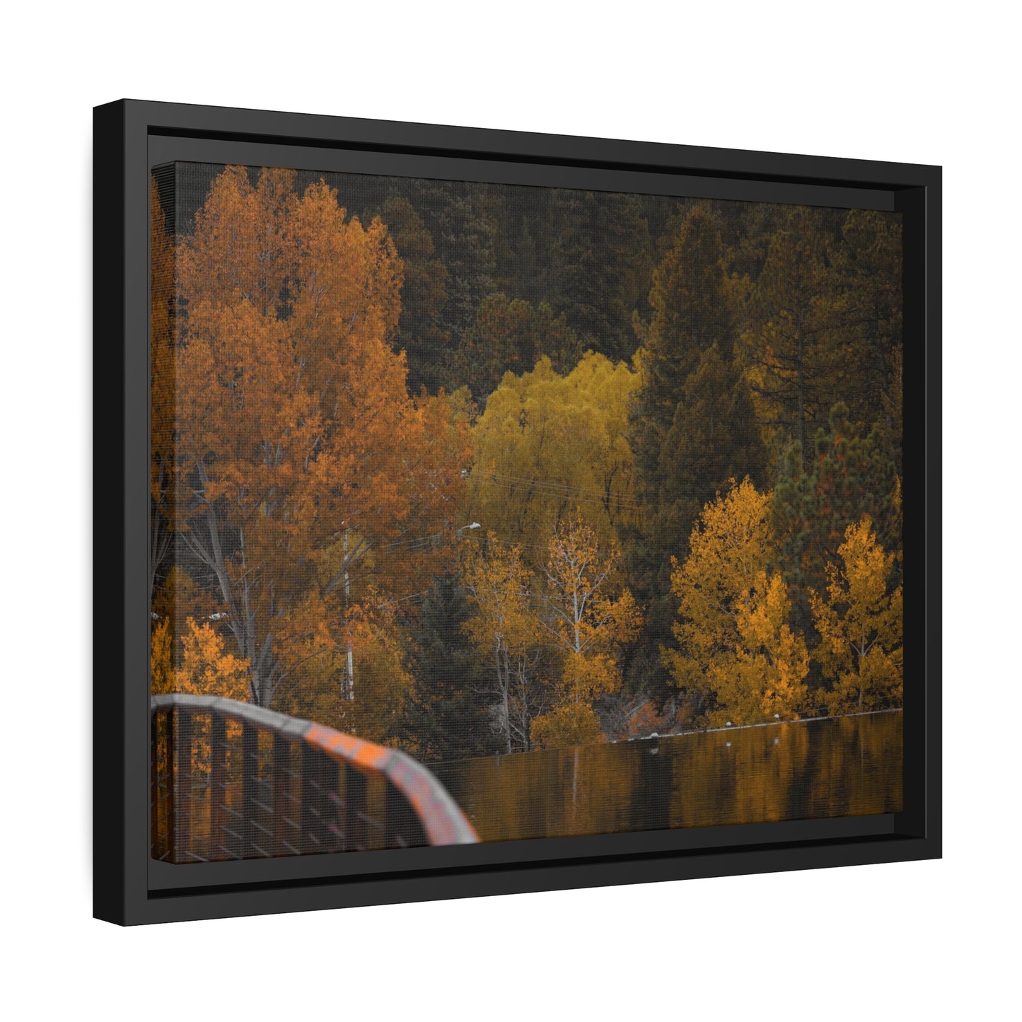 Fall Feelings Framed Canvas