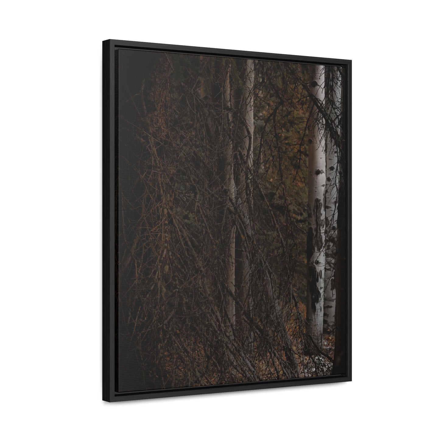 The Dark Forest Gallery Canvas Wraps, Vertical Frame