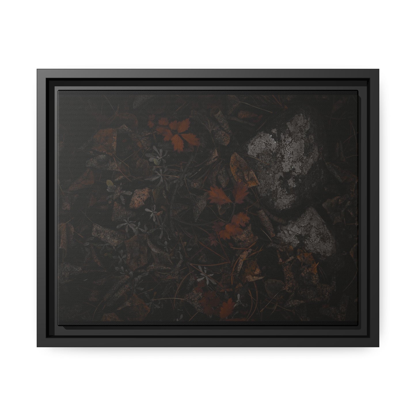 "Autumn's Floor" Framed Canvas