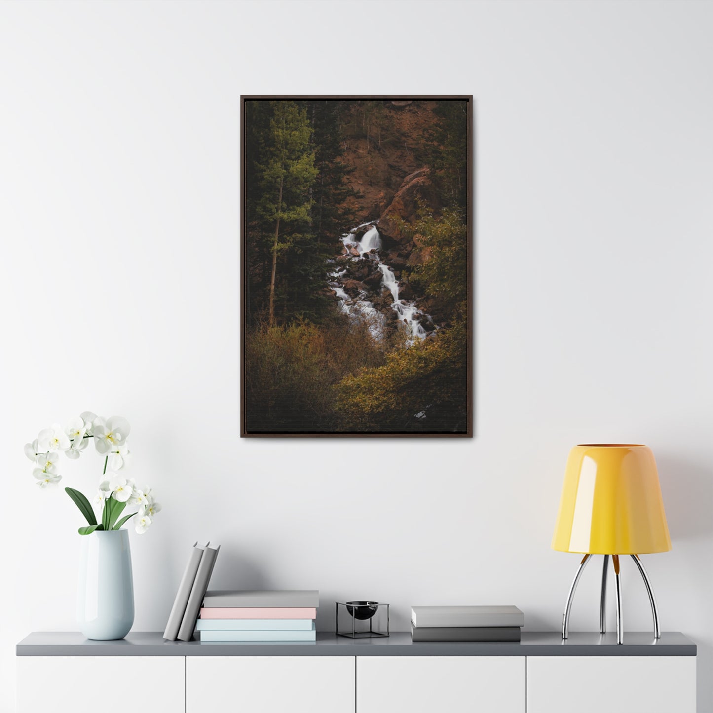 The Falls Gallery Canvas Wraps, Vertical Frame