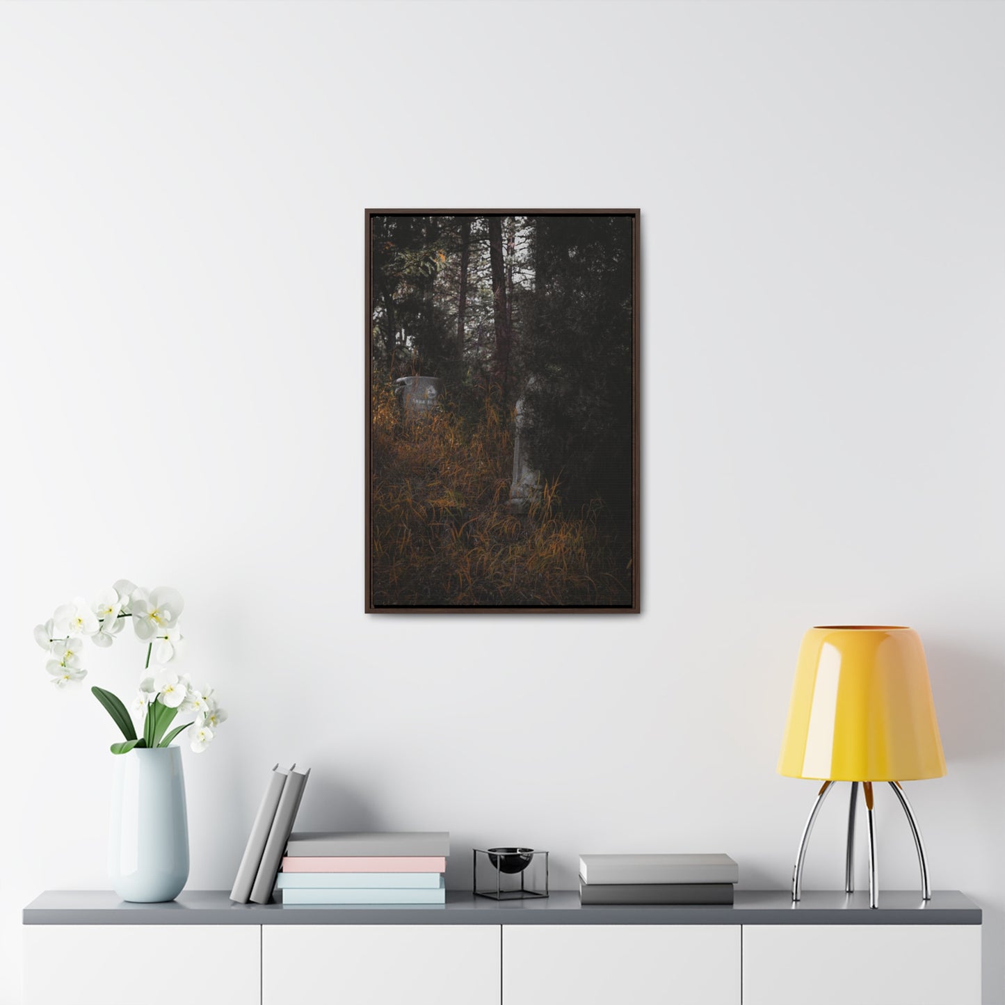 "Hidden Stories" Gallery Canvas Wraps, Vertical Frame