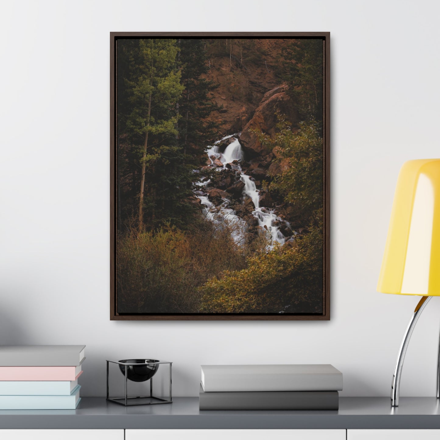 The Falls Gallery Canvas Wraps, Vertical Frame