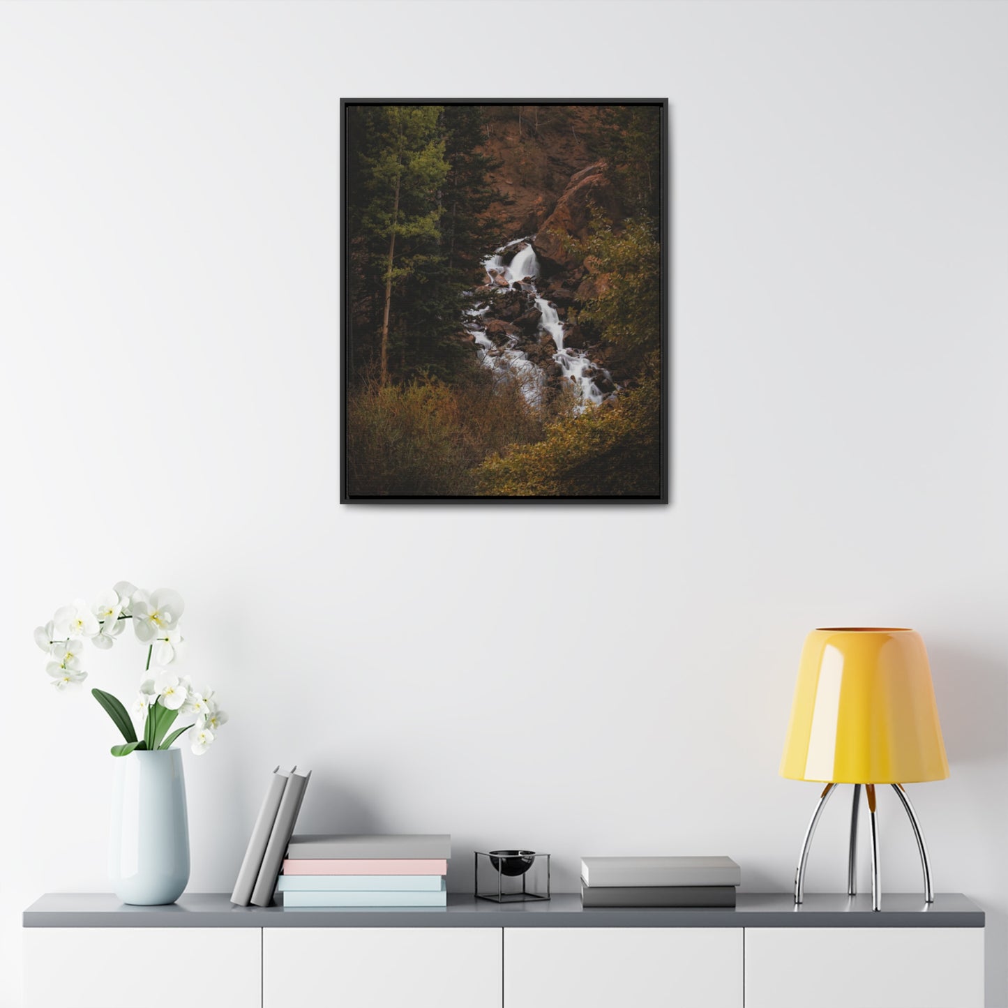 The Falls Gallery Canvas Wraps, Vertical Frame