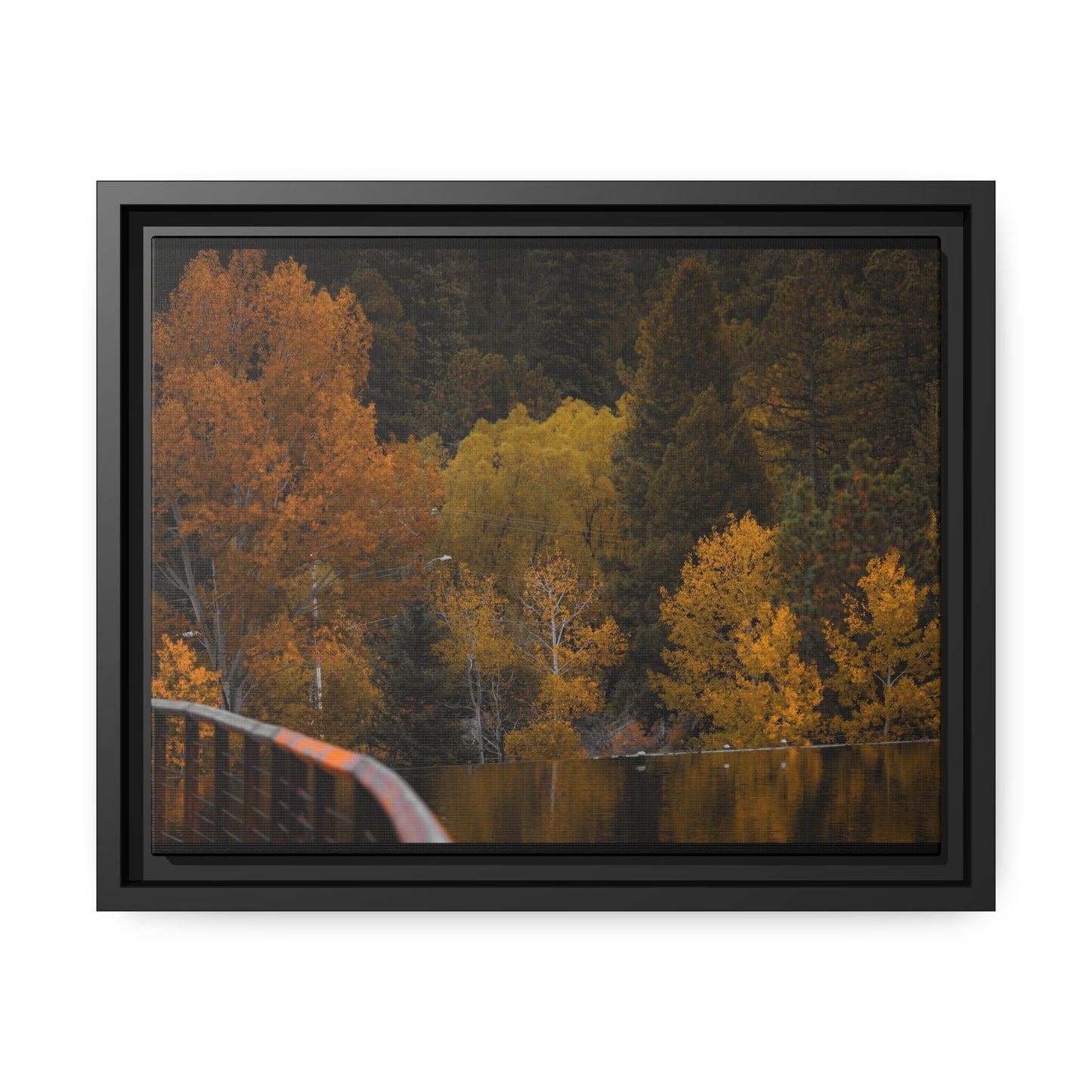 Fall Feelings Framed Canvas