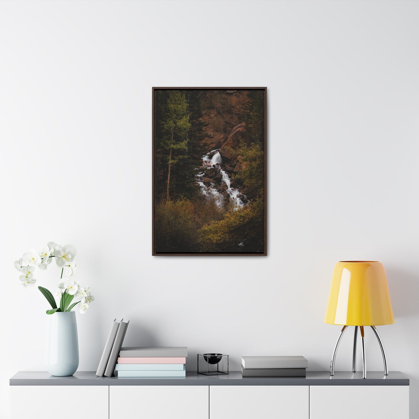 The Falls Gallery Canvas Wraps, Vertical Frame