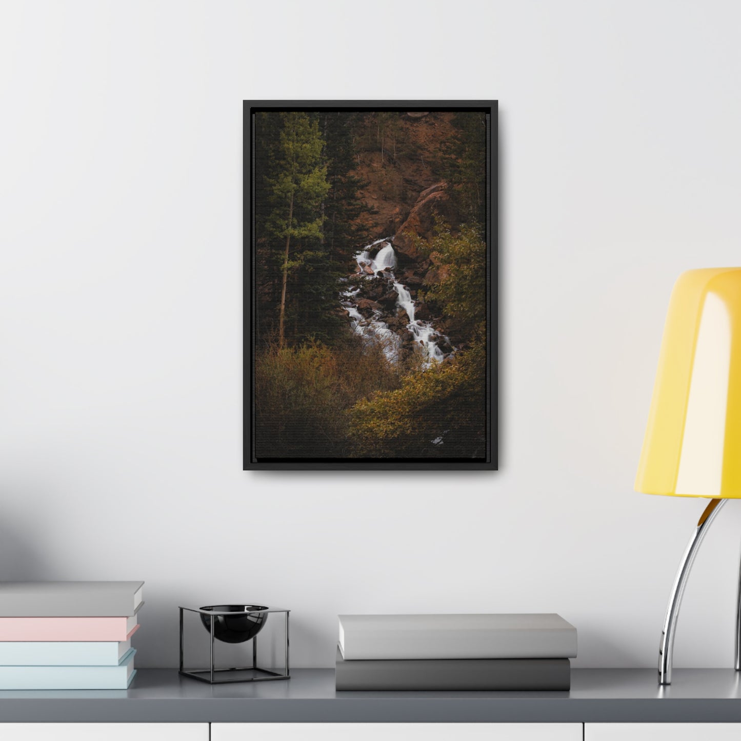 The Falls Gallery Canvas Wraps, Vertical Frame