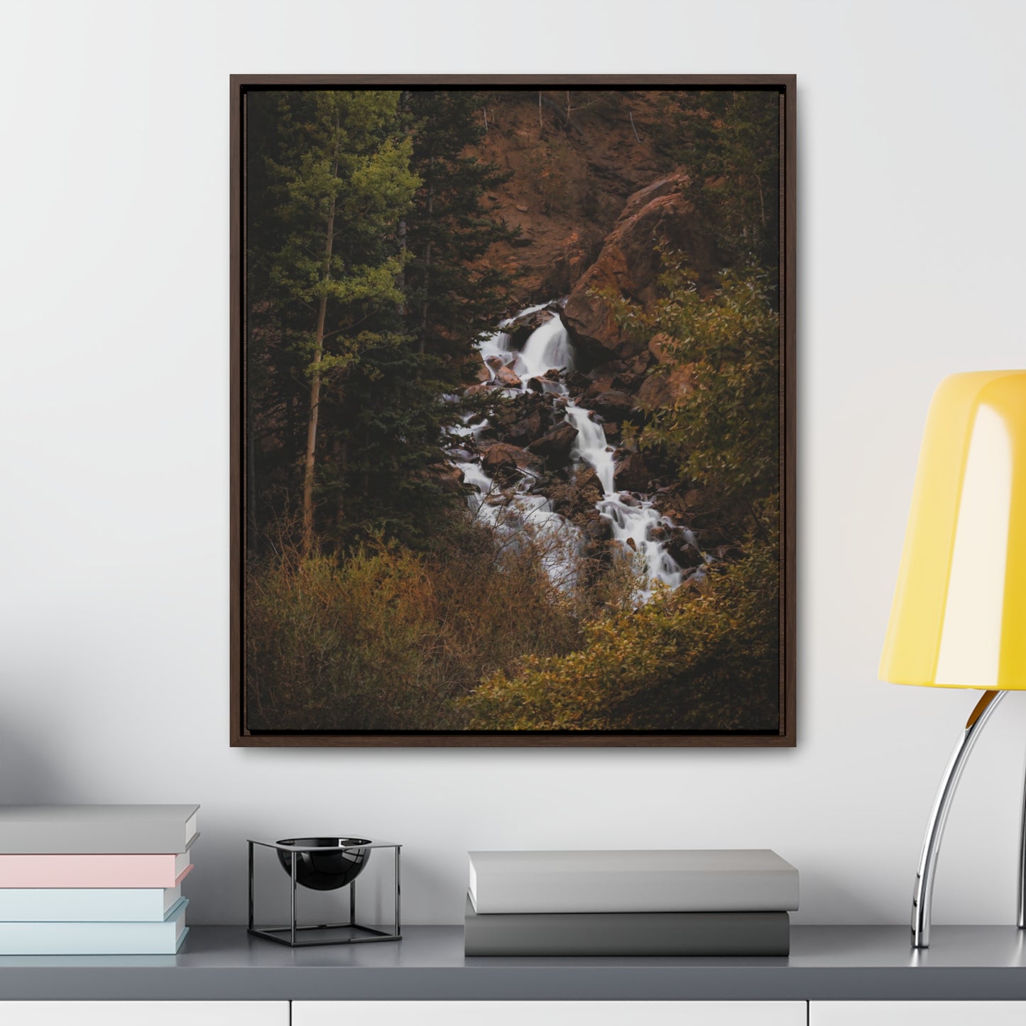 The Falls Gallery Canvas Wraps, Vertical Frame