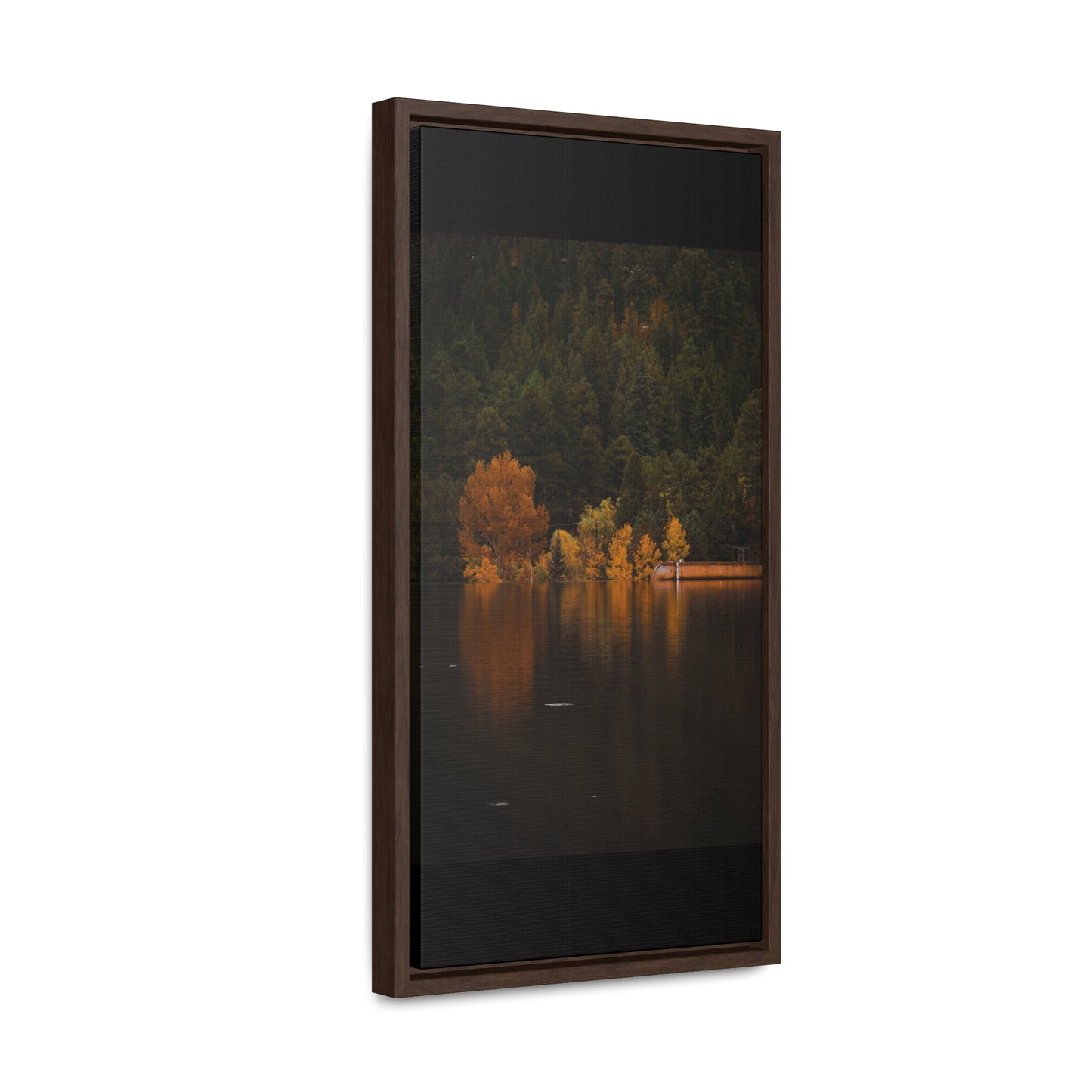 Autumn Reflections Gallery Canvas Wraps, Vertical Frame