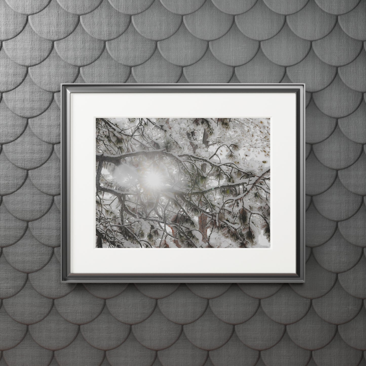 "Winter Magic" Fine Art Prints (Passepartout Paper Frame)