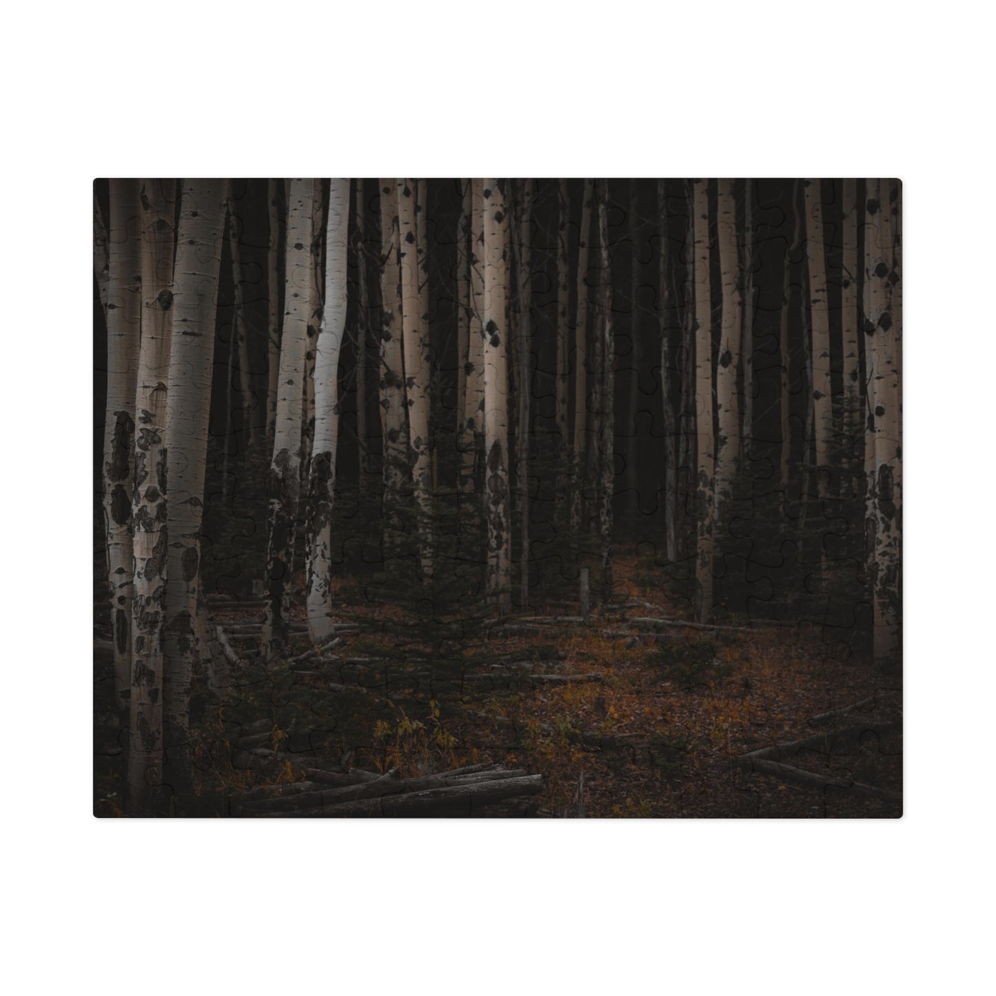 "Moody Aspens" Jigsaw Puzzle (30, 110, 252, 500,1000-Piece)