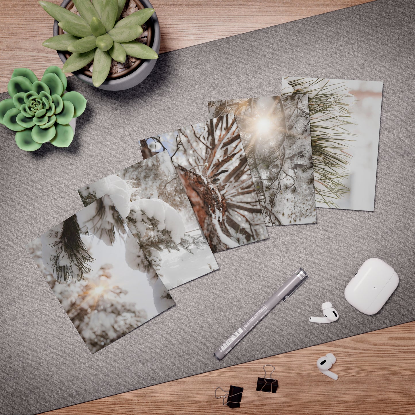 "Winter is Coming" Multi-Design Greeting Cards (5-Pack)