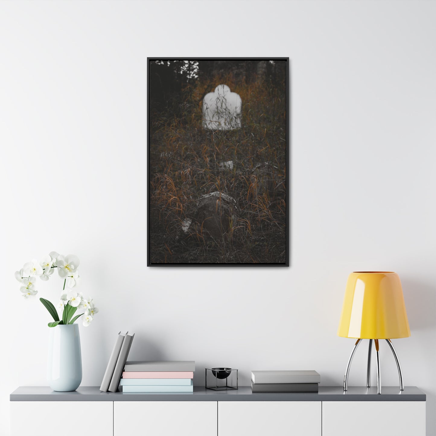 "Forgotten" Gallery Canvas Wraps, Vertical Frame