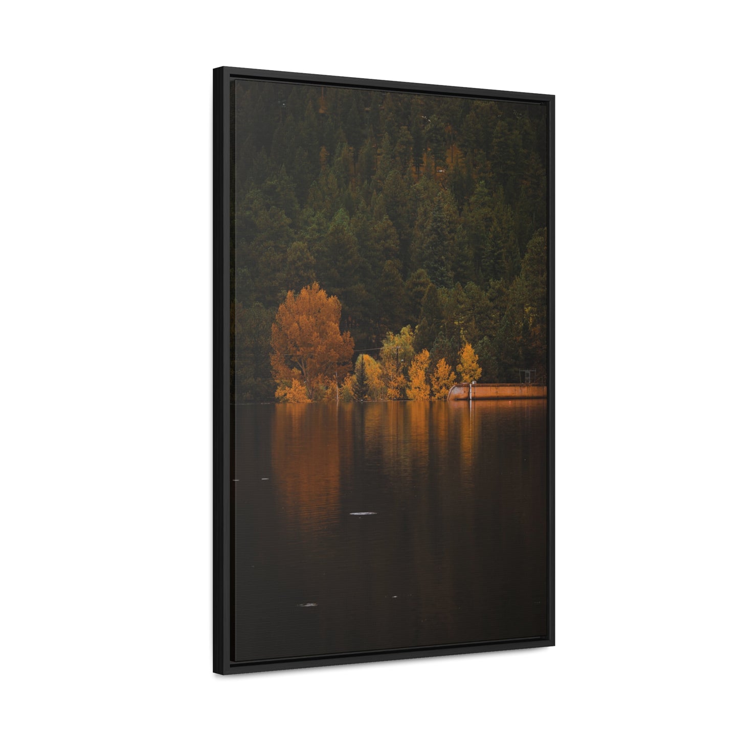 Autumn Reflections Gallery Canvas Wraps, Vertical Frame