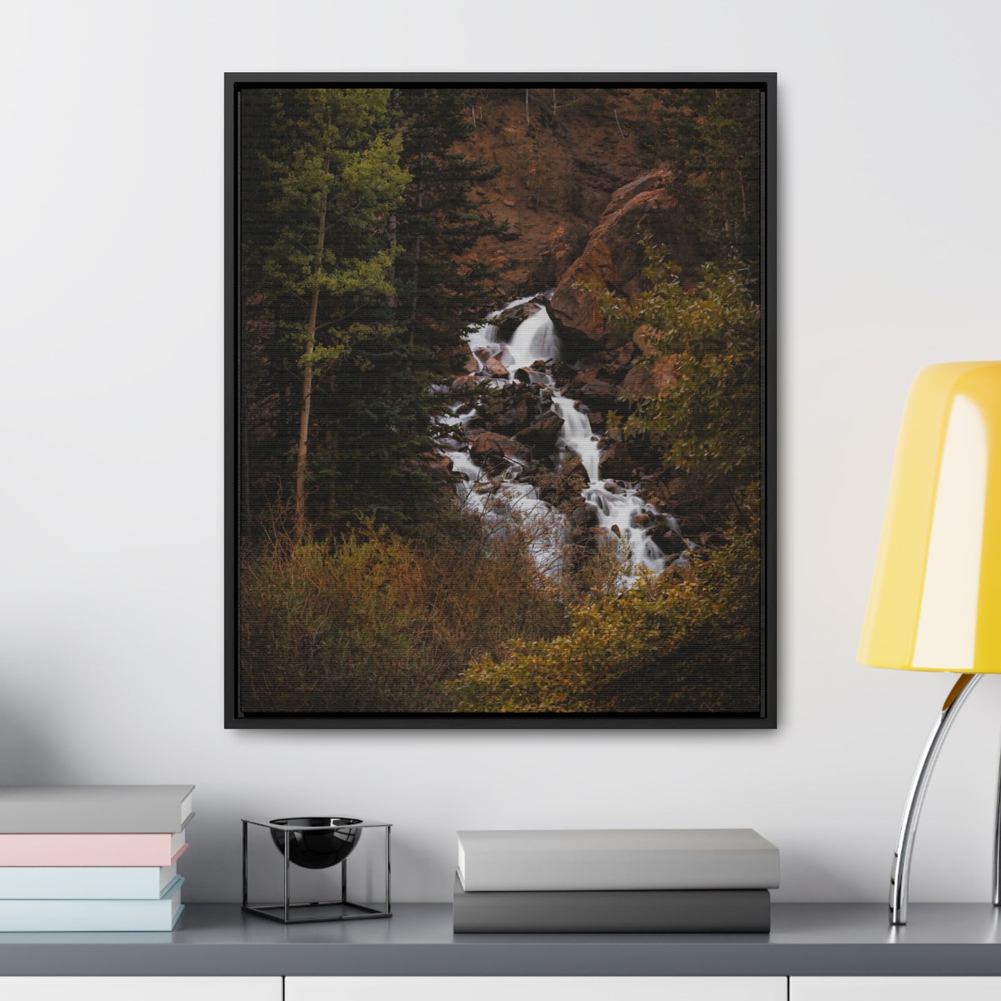 The Falls Gallery Canvas Wraps, Vertical Frame