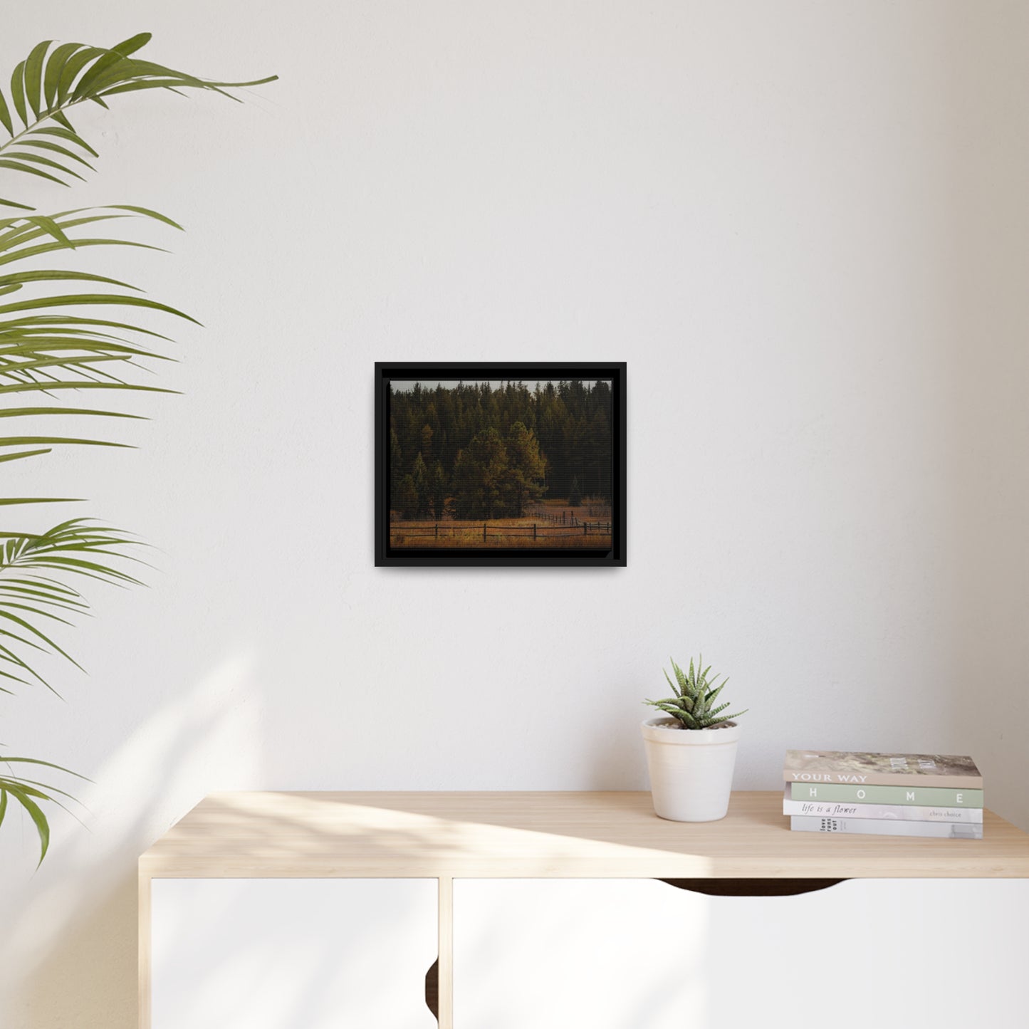 "Forest's Edge" Framed Canvas