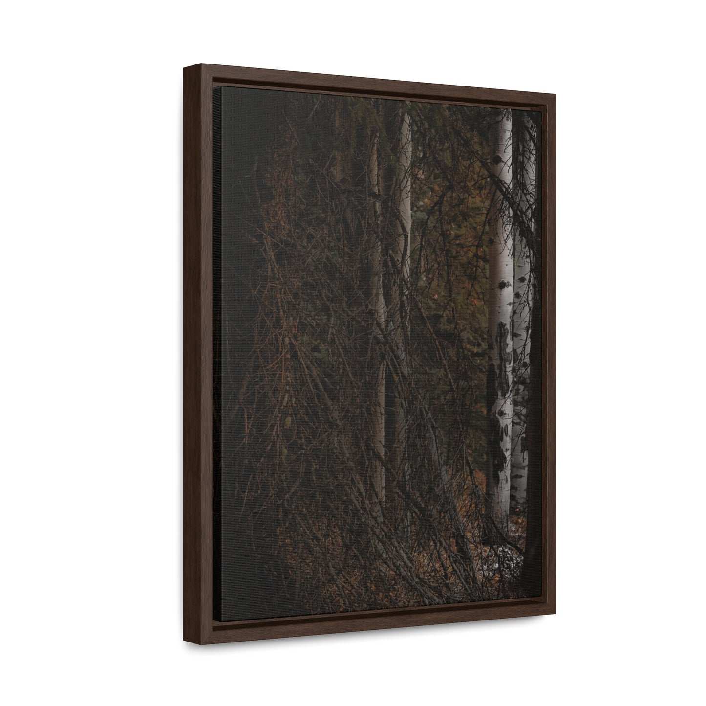 The Dark Forest Gallery Canvas Wraps, Vertical Frame