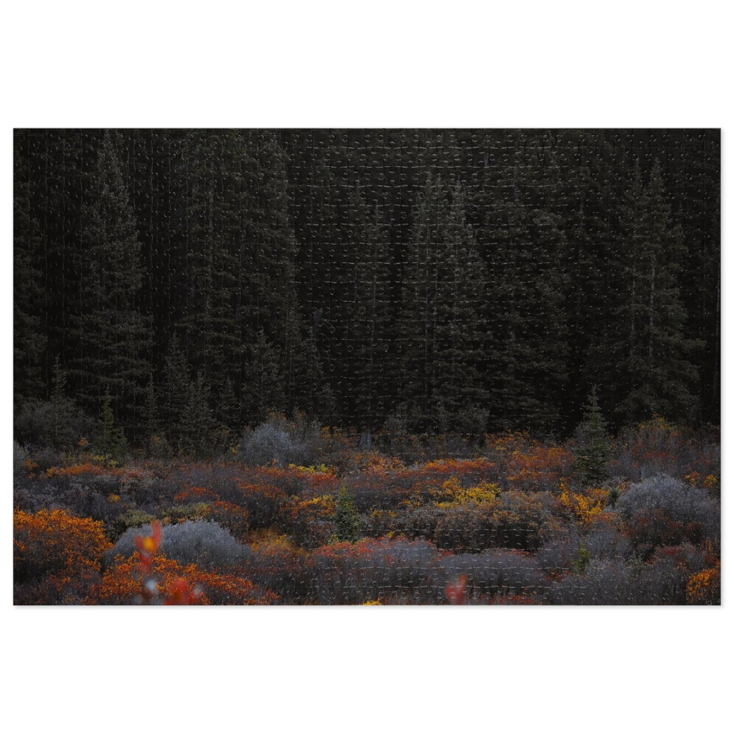 "Moody Forest" Jigsaw Puzzle (30, 110, 252, 500,1000-Piece)