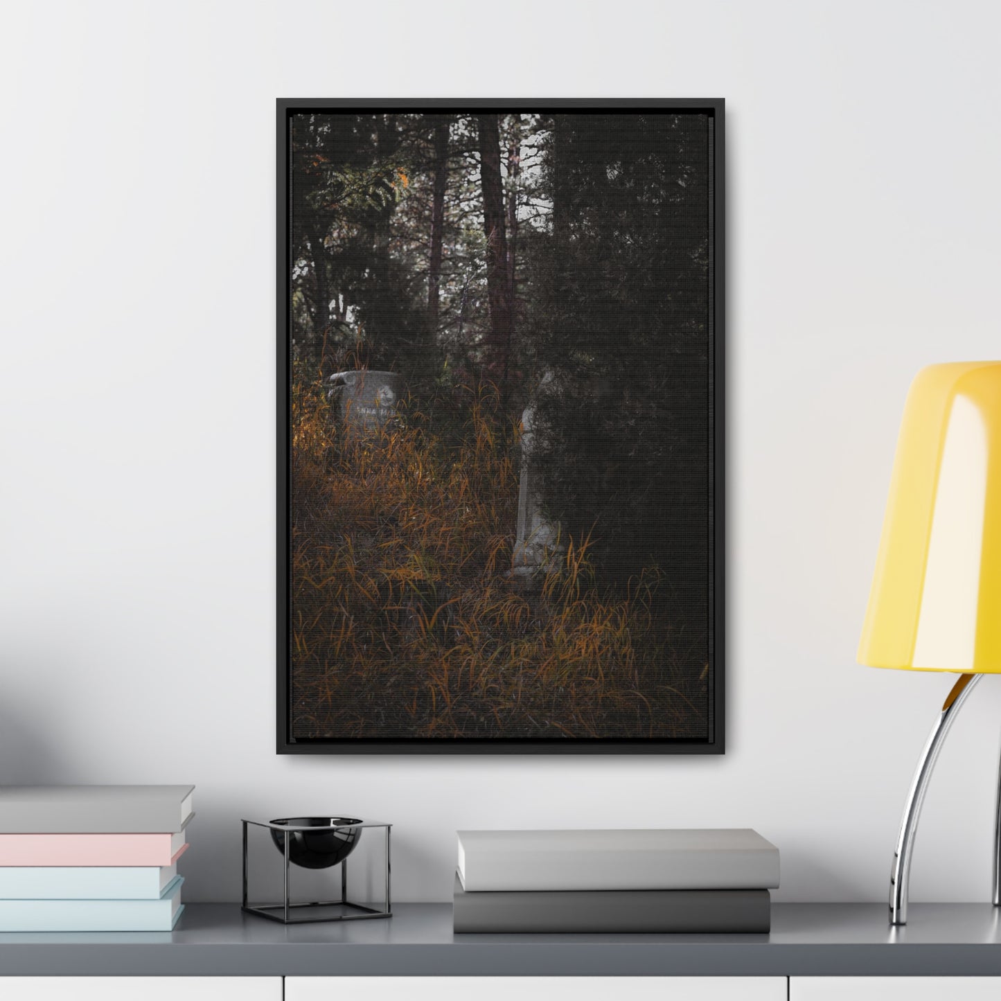 "Hidden Stories" Gallery Canvas Wraps, Vertical Frame