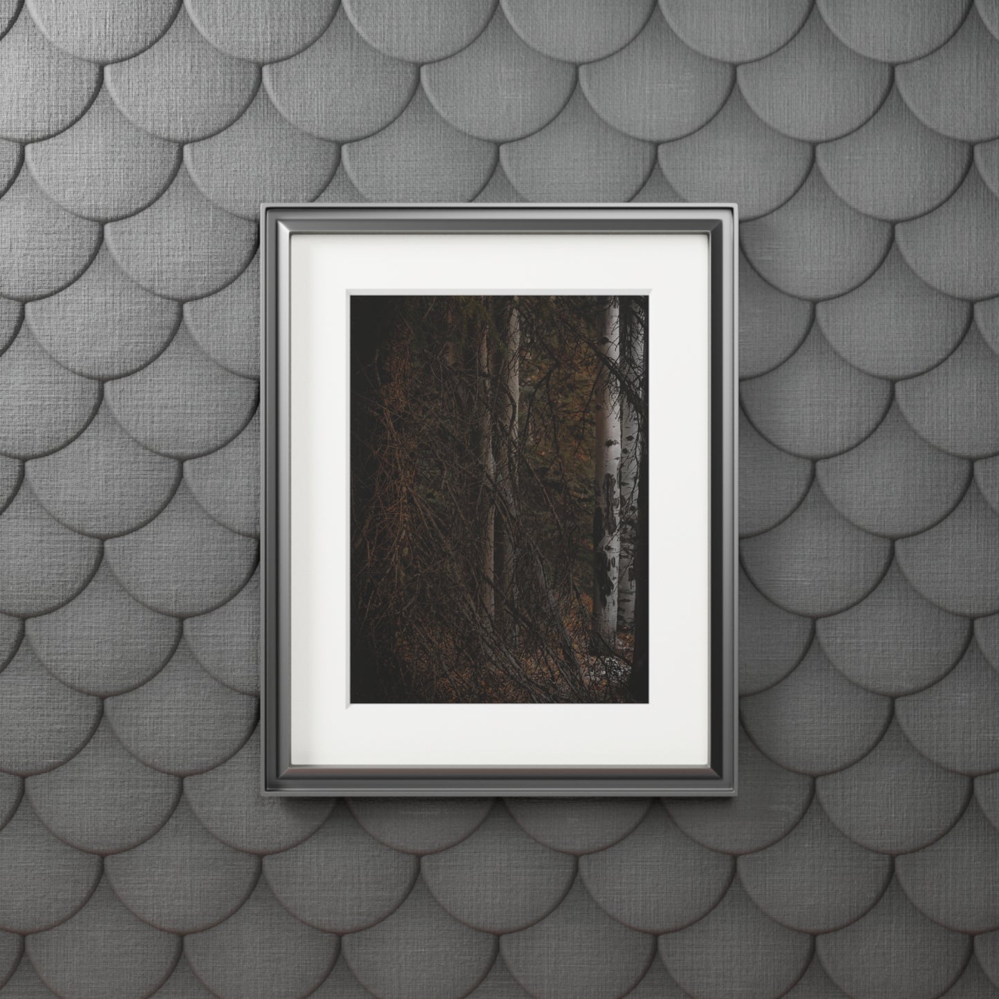 "The Dark Forest" Fine Art Prints (Passepartout Paper Frame)