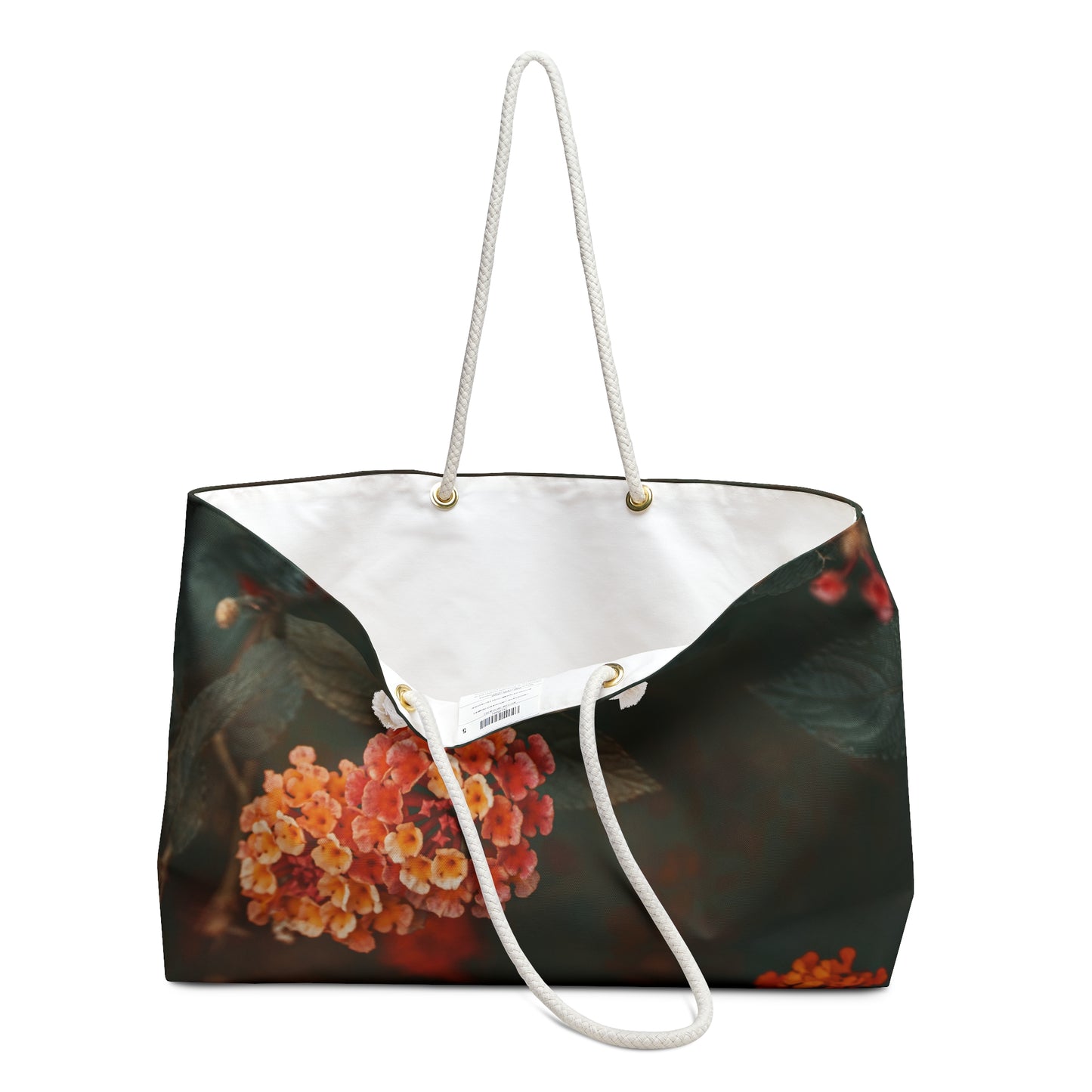 "Moody Blooms" Oversized Weekender Bag