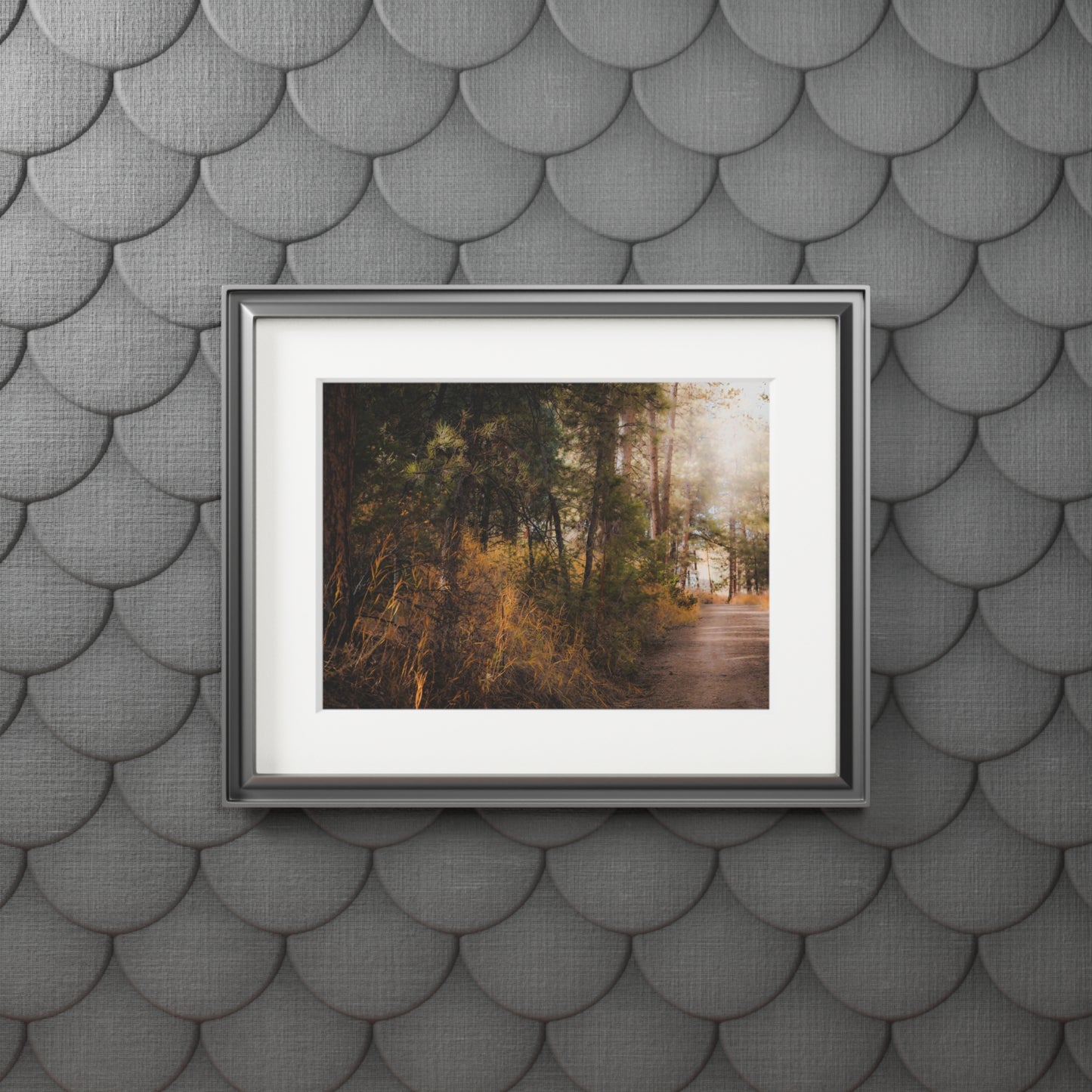 "Cemetery Light" Fine Art Prints (Passepartout Paper Frame)