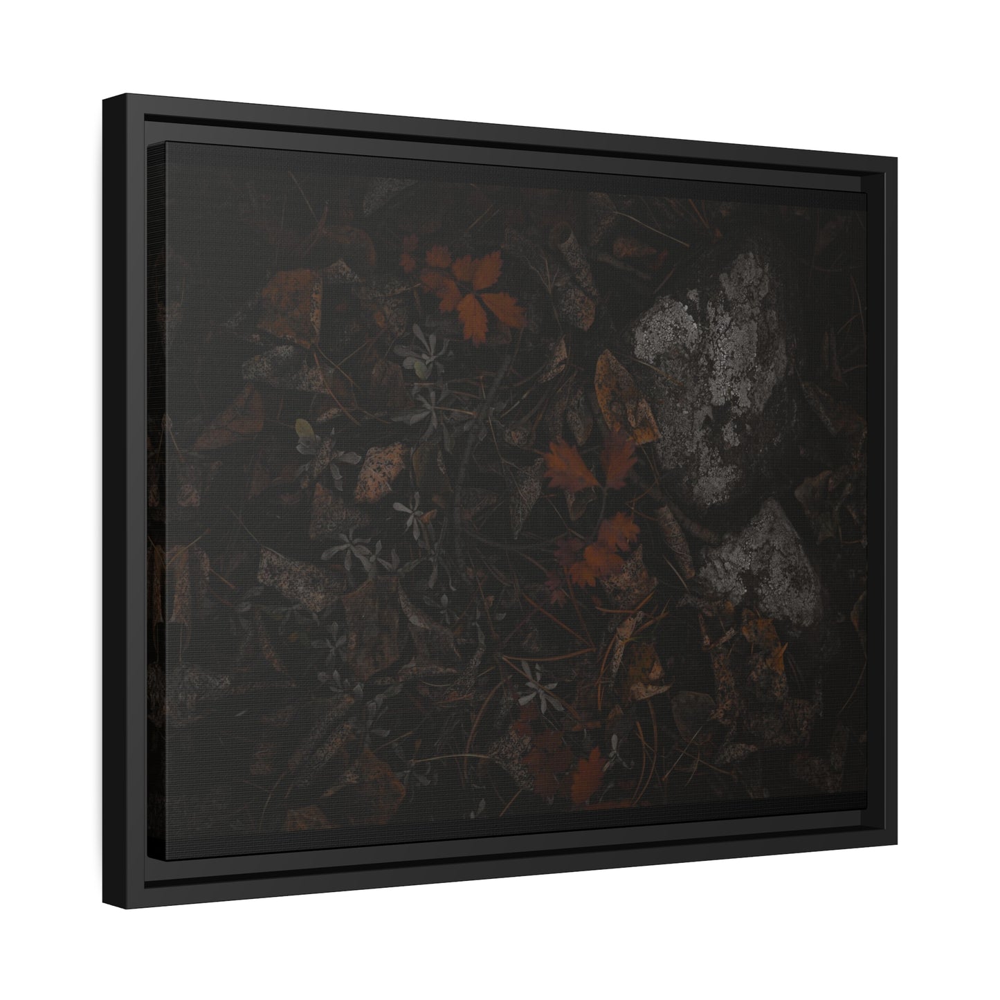 "Autumn's Floor" Framed Canvas