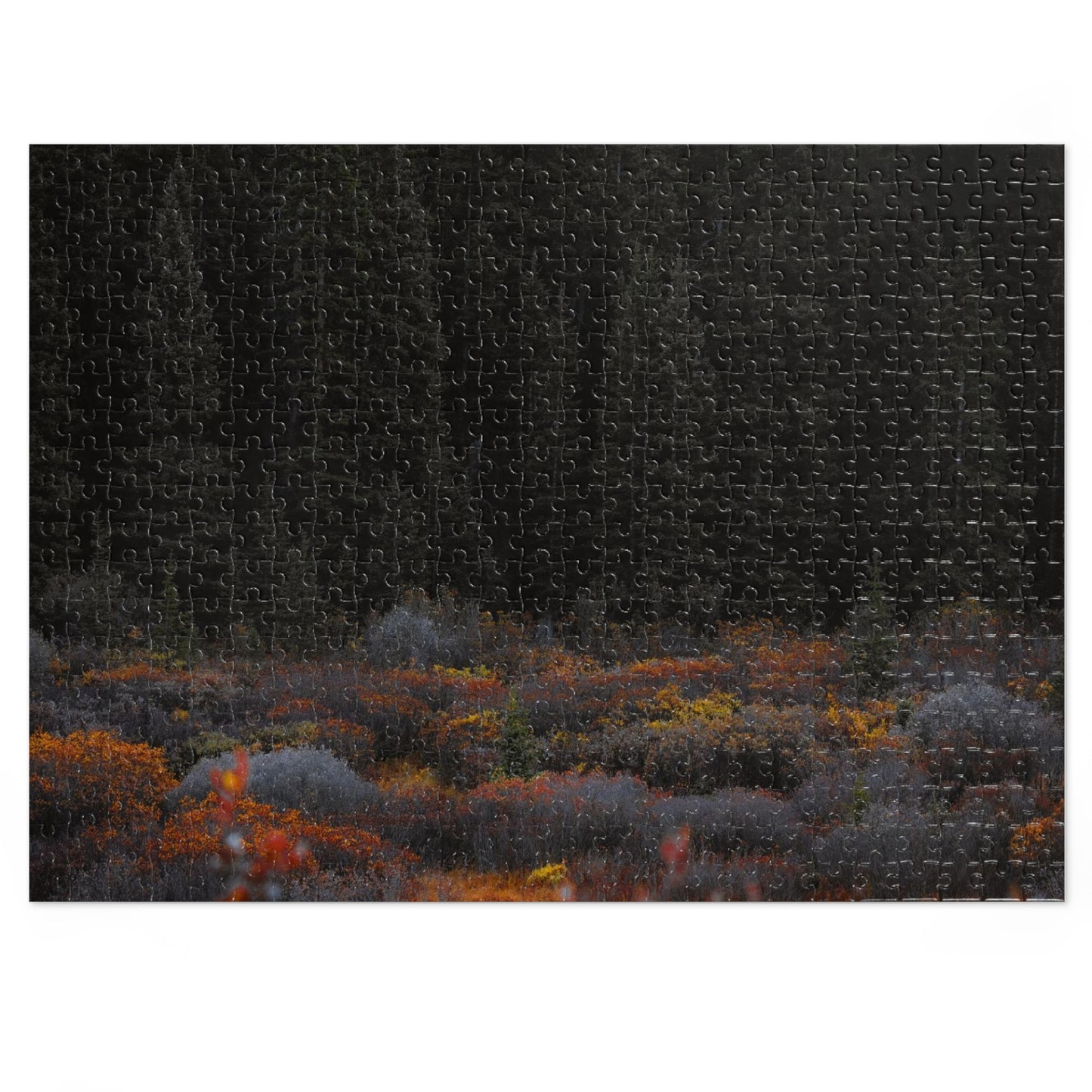 "Moody Forest" Jigsaw Puzzle (30, 110, 252, 500,1000-Piece)