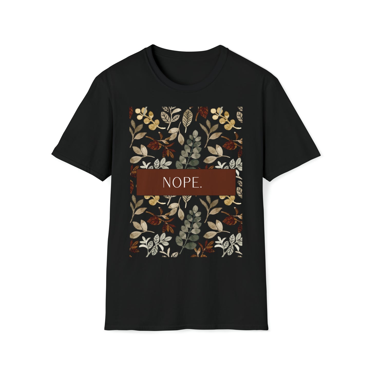 "Nope" Unisex Softstyle T-Shirt