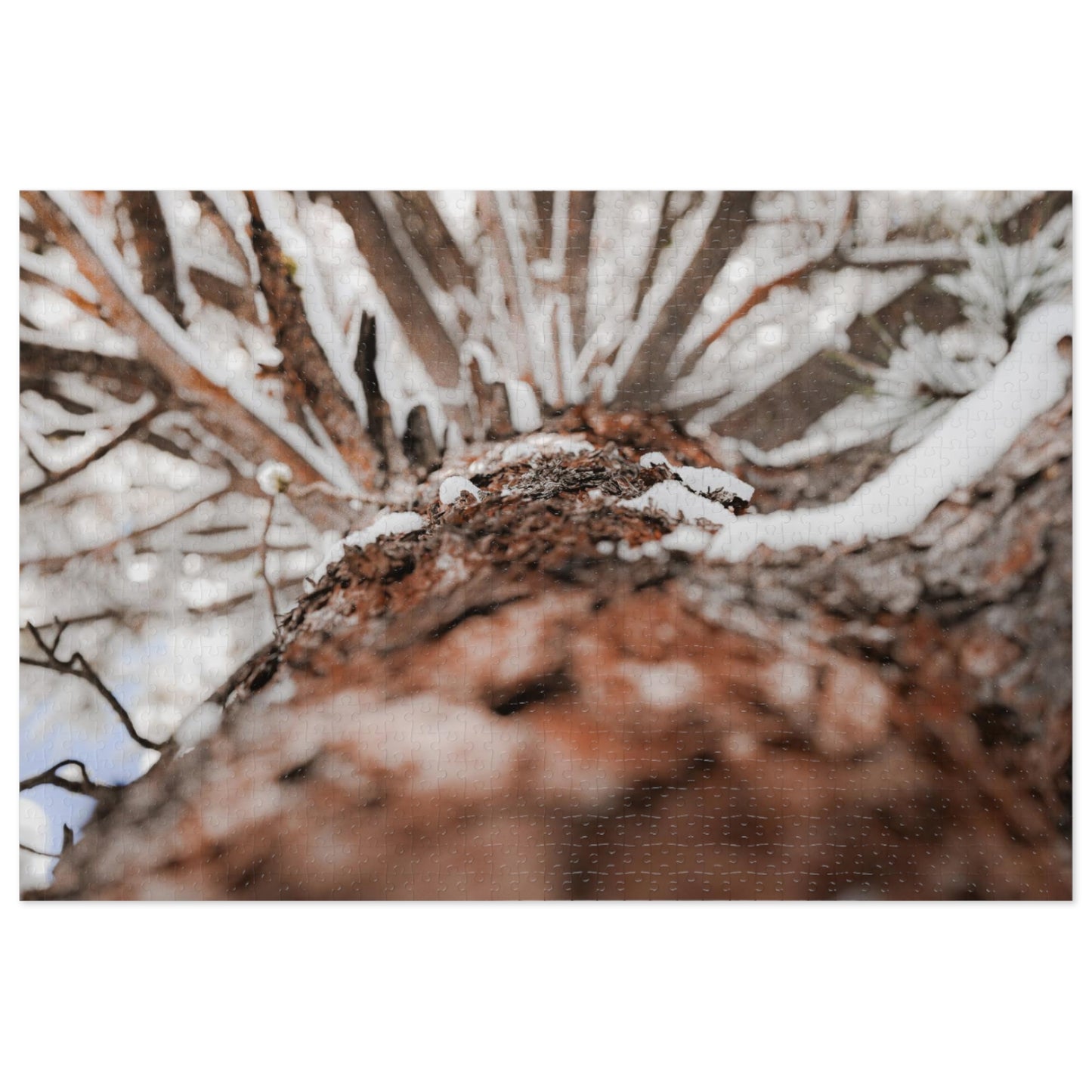 "Snowy Branches" Jigsaw Puzzle (30, 110, 252, 500,1000-Piece)