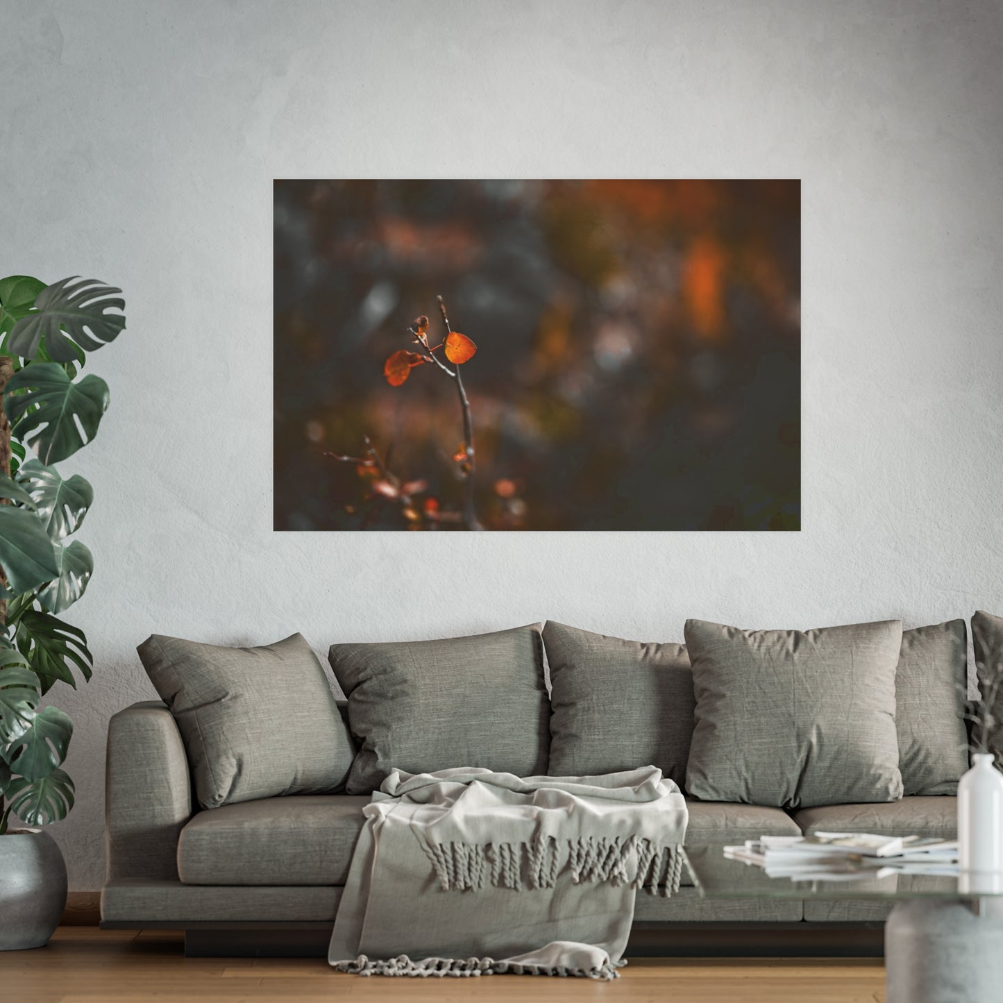 "Leaf on Fire" Fine Art Print