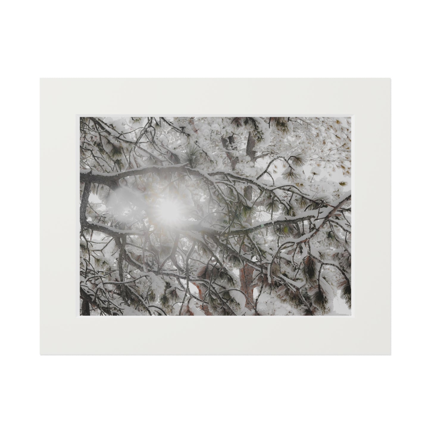 "Winter Magic" Fine Art Prints (Passepartout Paper Frame)