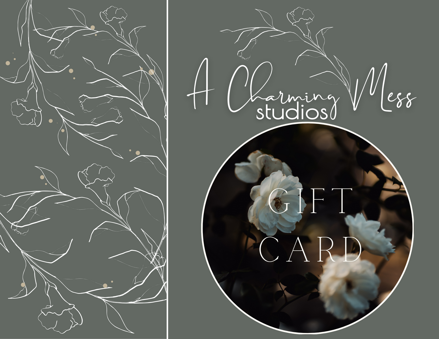 A Charming Mess Studios GIFT CARD
