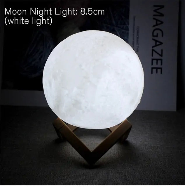 Moody Mortals LED Battery Moon Lamp