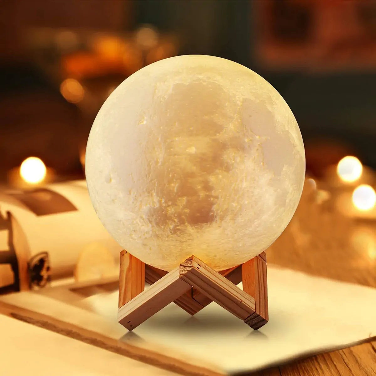 Moody Mortals LED Battery Moon Lamp